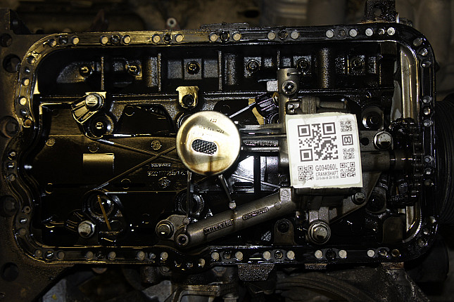 Фотография блока двигателя без поддона (коленвала) Renault G9U 754