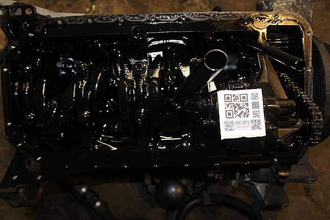 Фотография блока двигателя без поддона (коленвала) Mercedes OM 646.982