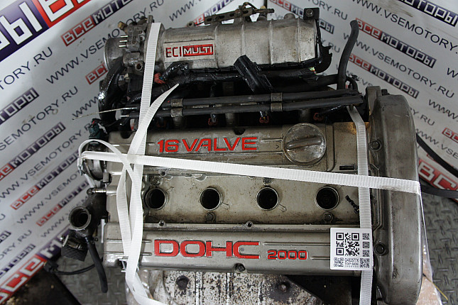 Фотография контрактного двигателя сверху MITSUBISHI 4 G 63 