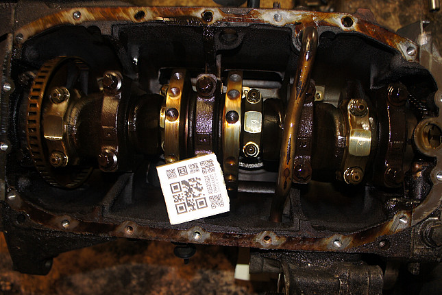Фотография блока двигателя без поддона (коленвала) SAAB B235E
