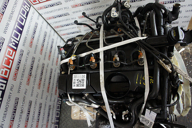 Фотография контрактного двигателя сверху Ford JXFA