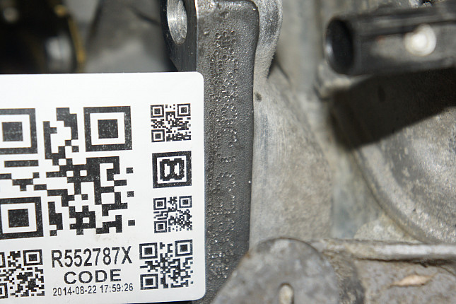 Номер двигателя и фотография площадки VW BSE