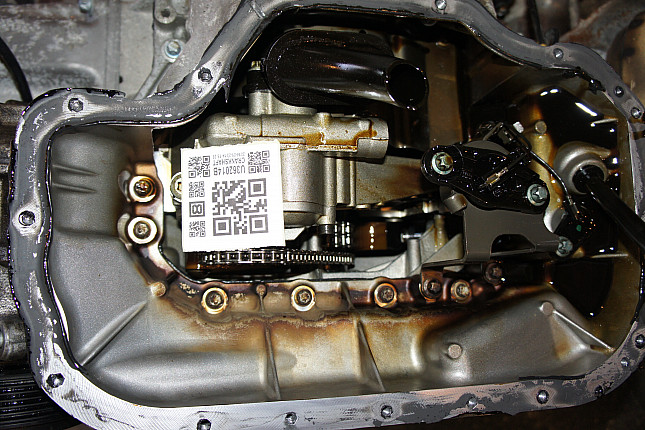 Фотография блока двигателя без поддона (коленвала) MERCEDES-BENZ M 272.967