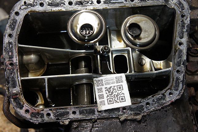 Фотография блока двигателя без поддона (коленвала) ISUZU 4 JX1